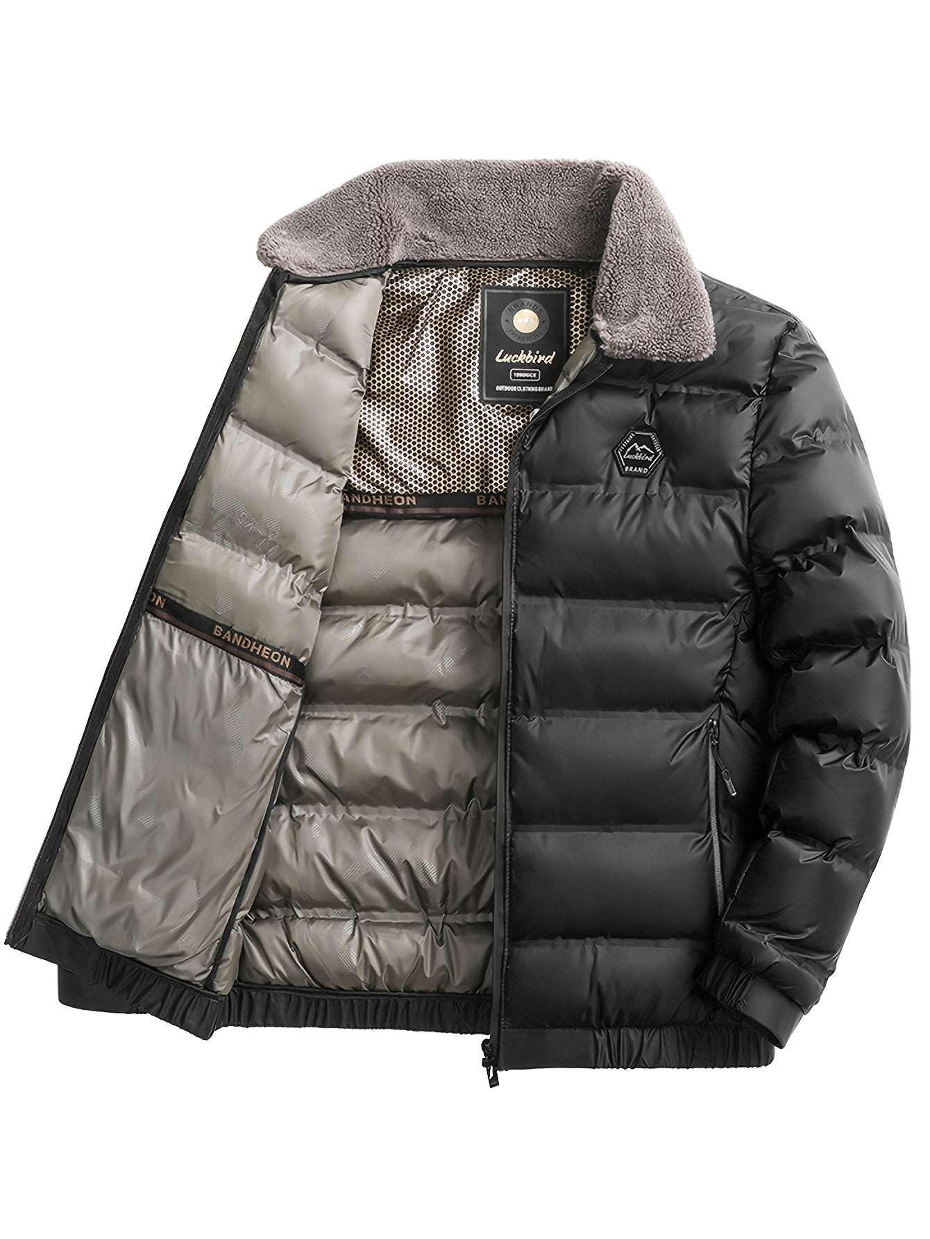 Men’s Classic Winter Jacket – Warm & Refined Style