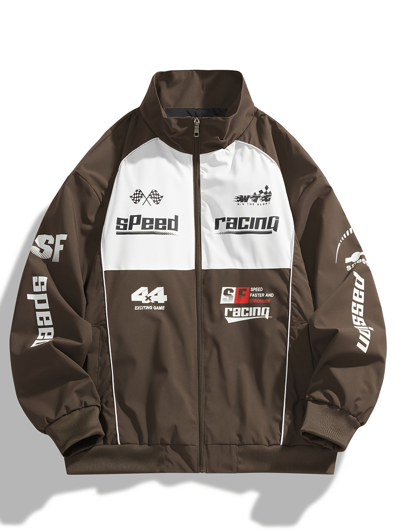 Men’s SF44 Racing Bomber Jacket – Urban & Sporty Vibe