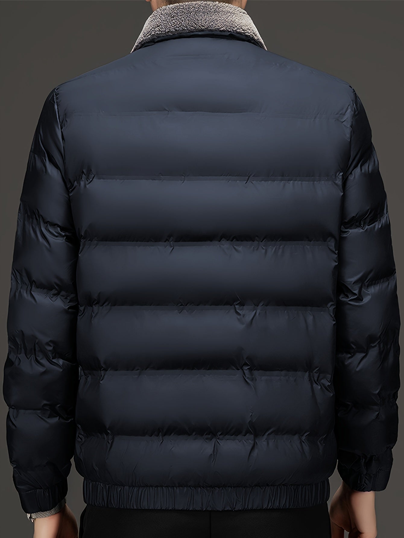 Men’s Classic Winter Jacket – Warm & Refined Style