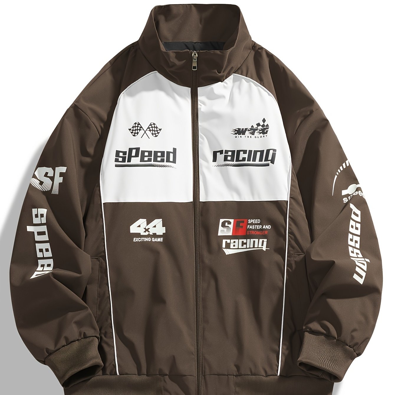 Men’s SF44 Racing Bomber Jacket – Urban & Sporty Vibe