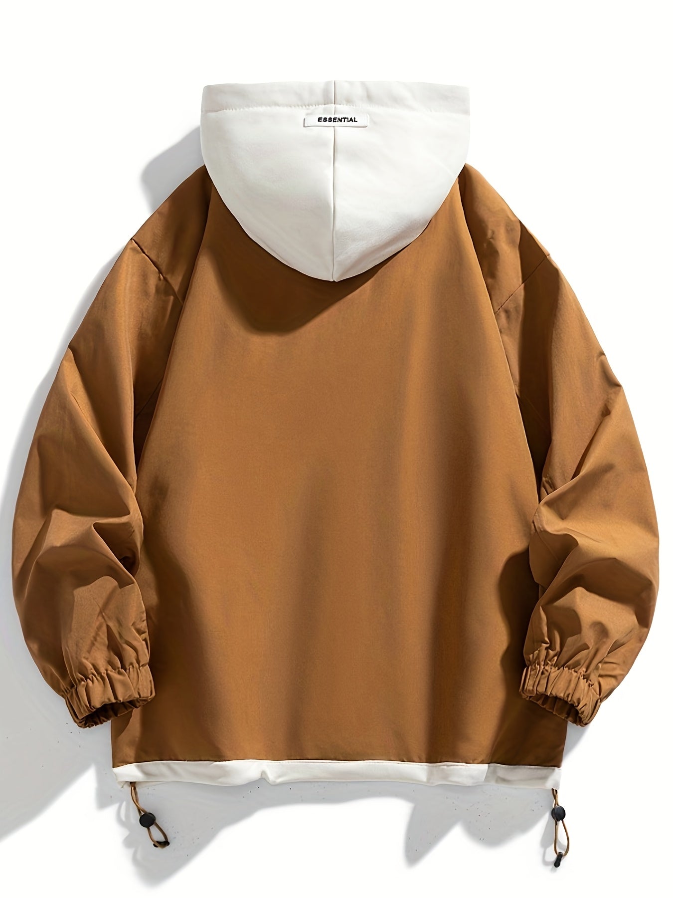 Color Block Hooded Jacket - Lightweight & Stylish
