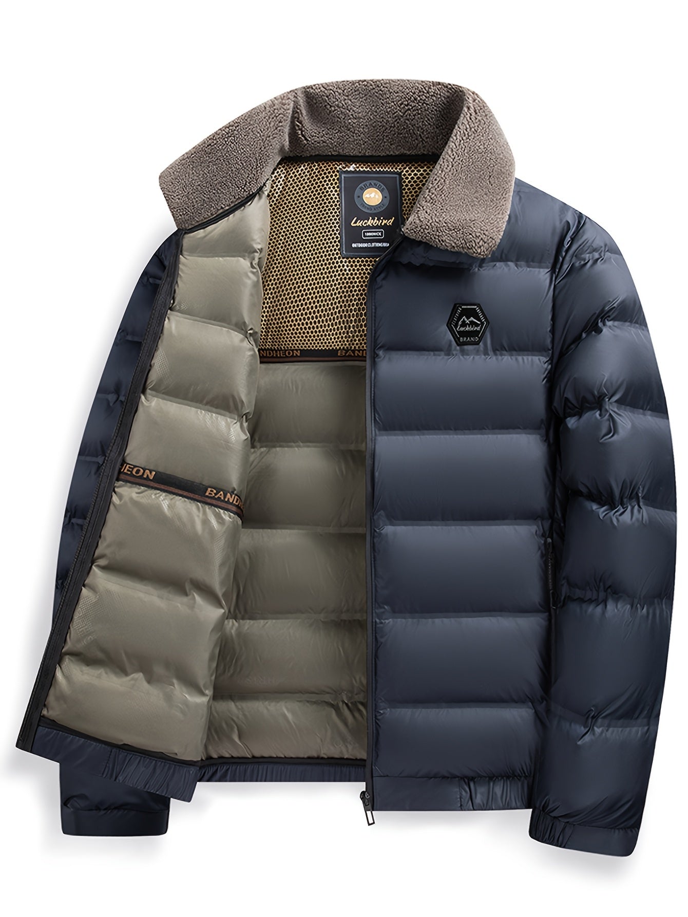 Men’s Classic Winter Jacket – Warm & Refined Style