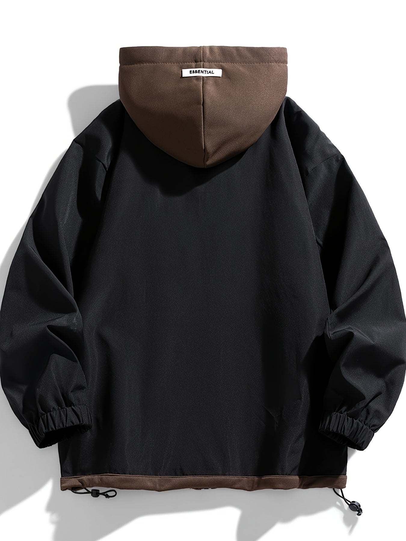 Color Block Hooded Jacket - Lightweight & Stylish