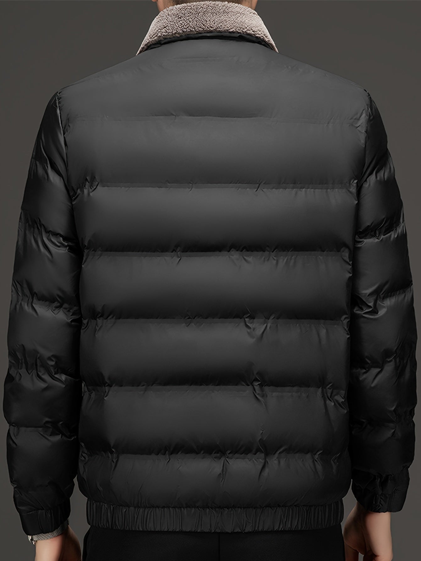 Men’s Classic Winter Jacket – Warm & Refined Style