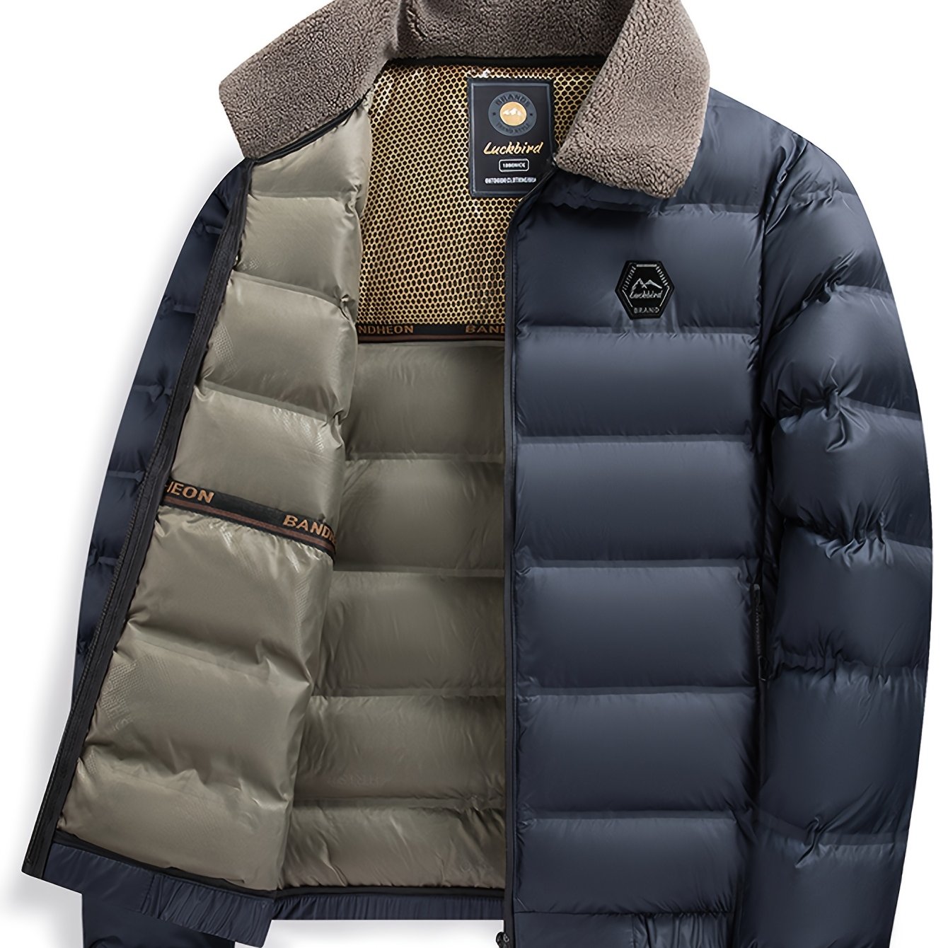 Men’s Classic Winter Jacket – Warm & Refined Style
