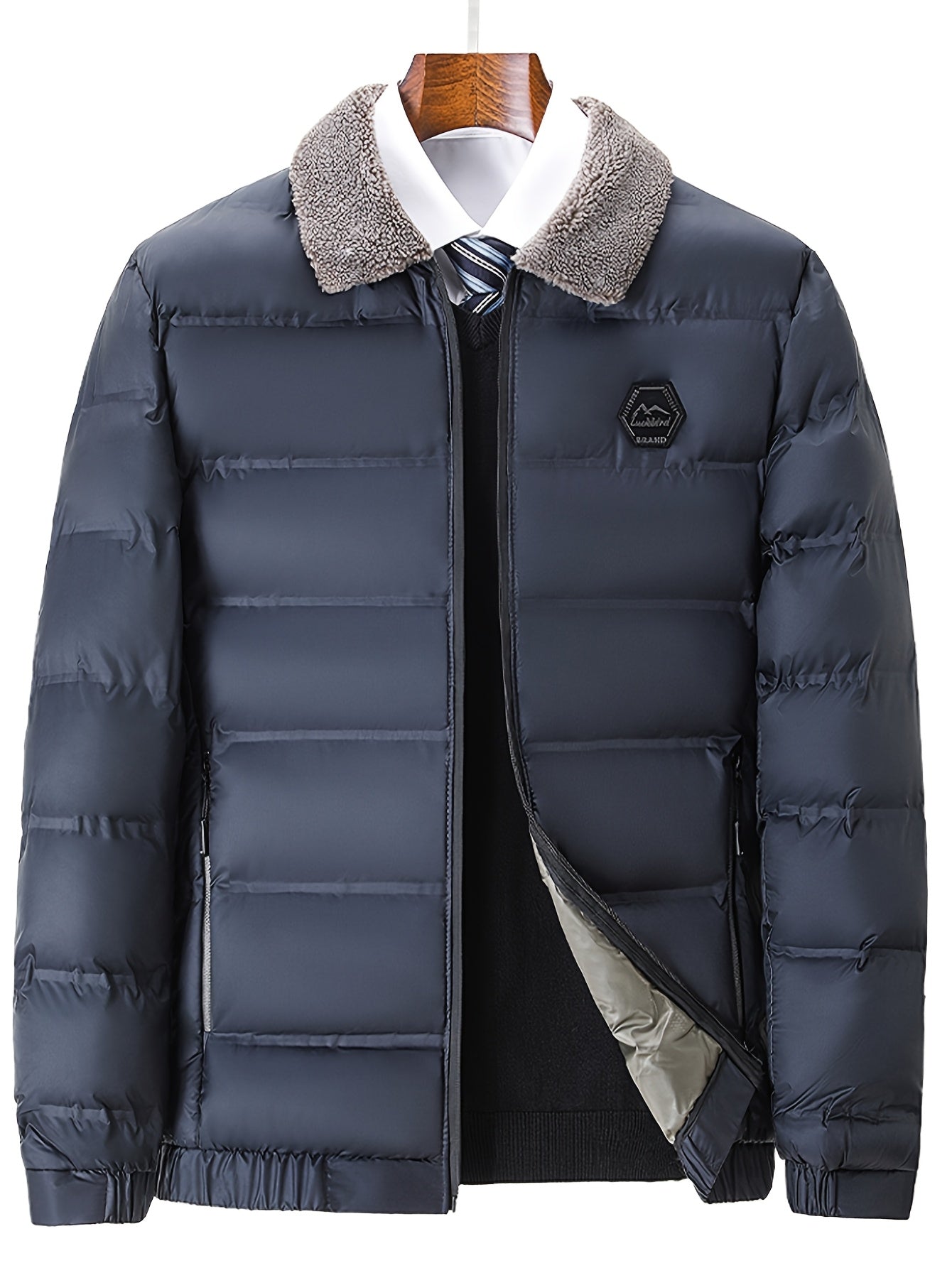 Men’s Classic Winter Jacket – Warm & Refined Style