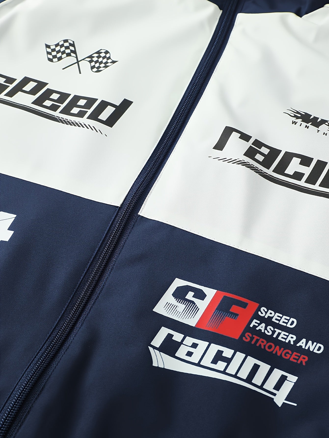 Men’s SF44 Racing Bomber Jacket – Urban & Sporty Vibe