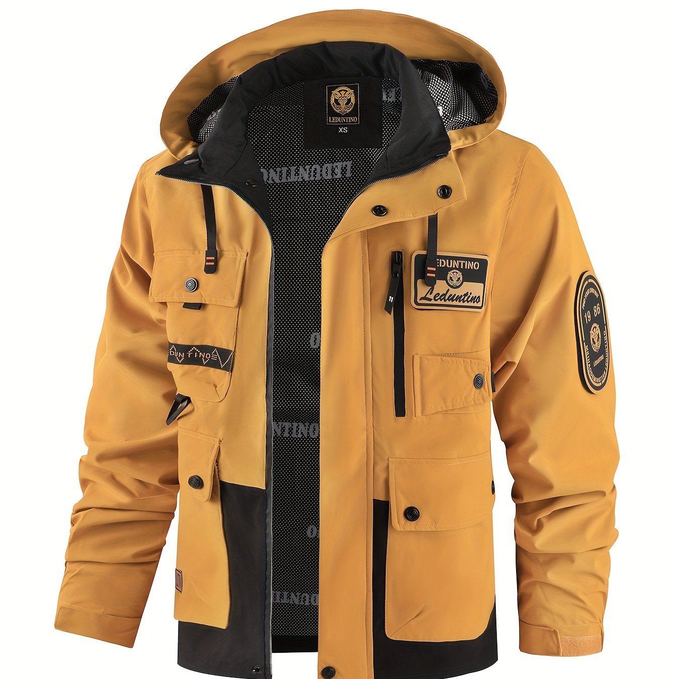 All-Terrain Utility Hooded Jacket – Lightweight, Warm & Versatile